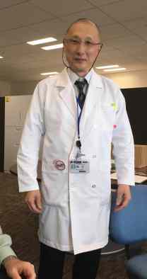 Rev. Hitoshi Jin, spiritual care worker & Buddhist chaplain at at Tokyo Jikei Medical University