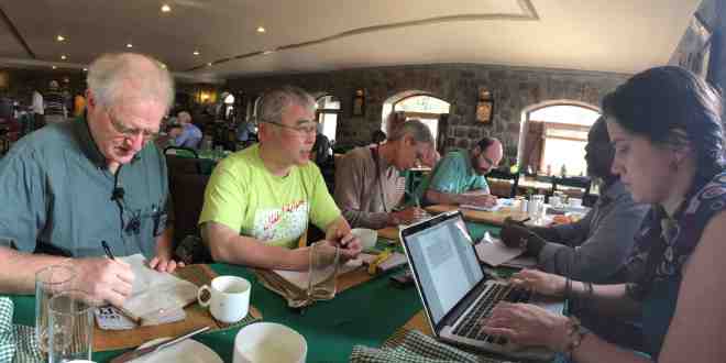 Eco-Temple Community Development Project meeting after study tour