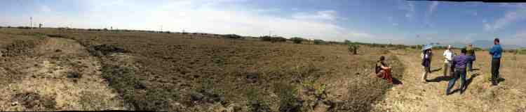 10 acre plot for the temple