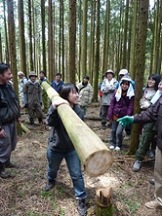 then can be carried off by a young woman after this process