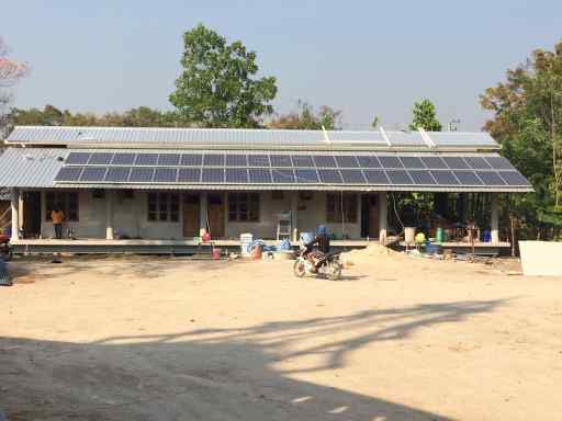 10kW PV Solar on new temple guesthouse