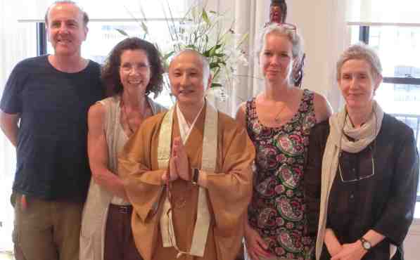 Rev. Jin with Zen Center Chaplains